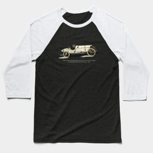 1915 Indianapolis 500 Mercedes DePalma Baseball T-Shirt